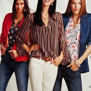 Cabi Large Ultimate Blouse NWOT